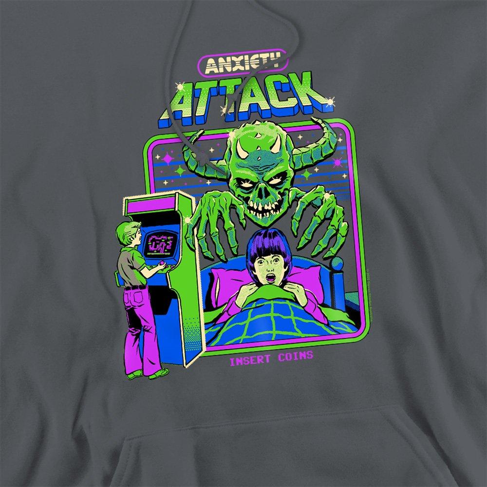 Charcoal - Steven Rhodes - Steven Rhodes Anxiety Attack Hoodie Charcoal - 2