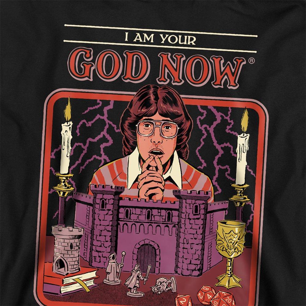 Black - Steven Rhodes - Steven Rhodes I Am Your God Now Youth Kids Hoodie - 2