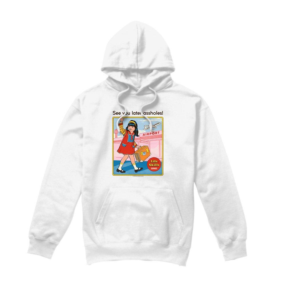White - Steven Rhodes - Steven Rhodes See You Later Hoodie White - 4
