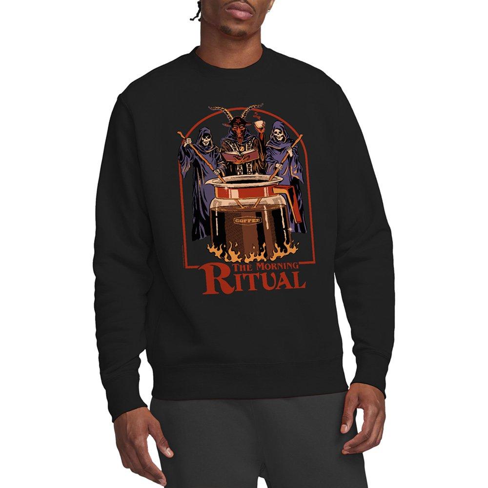 Black - Steven Rhodes - Steven Rhodes The Morning Ritual Sweatshirt Black - 1