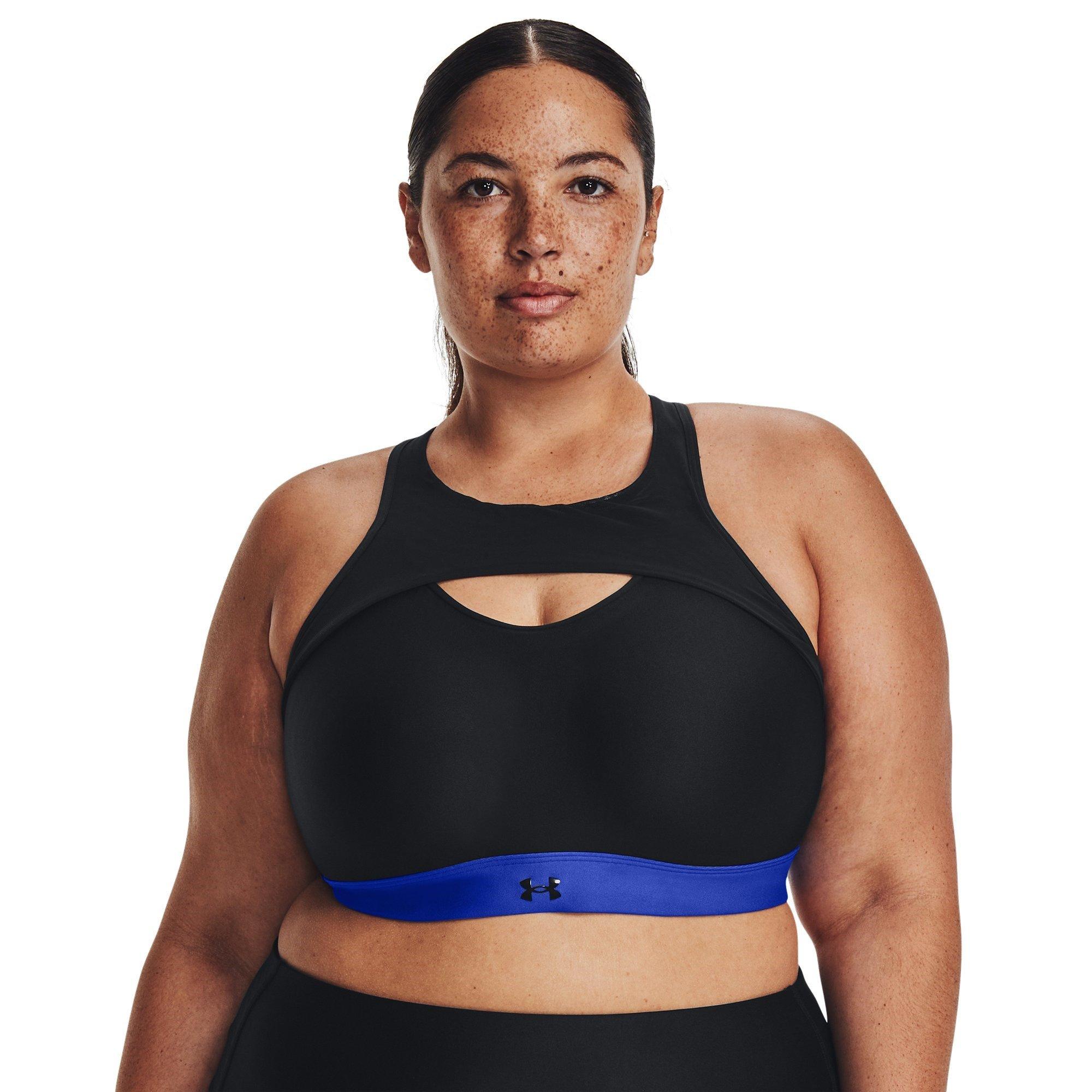 Black/Pink - Under Armour - Infinity Harness High Impact Sports Bra - 13