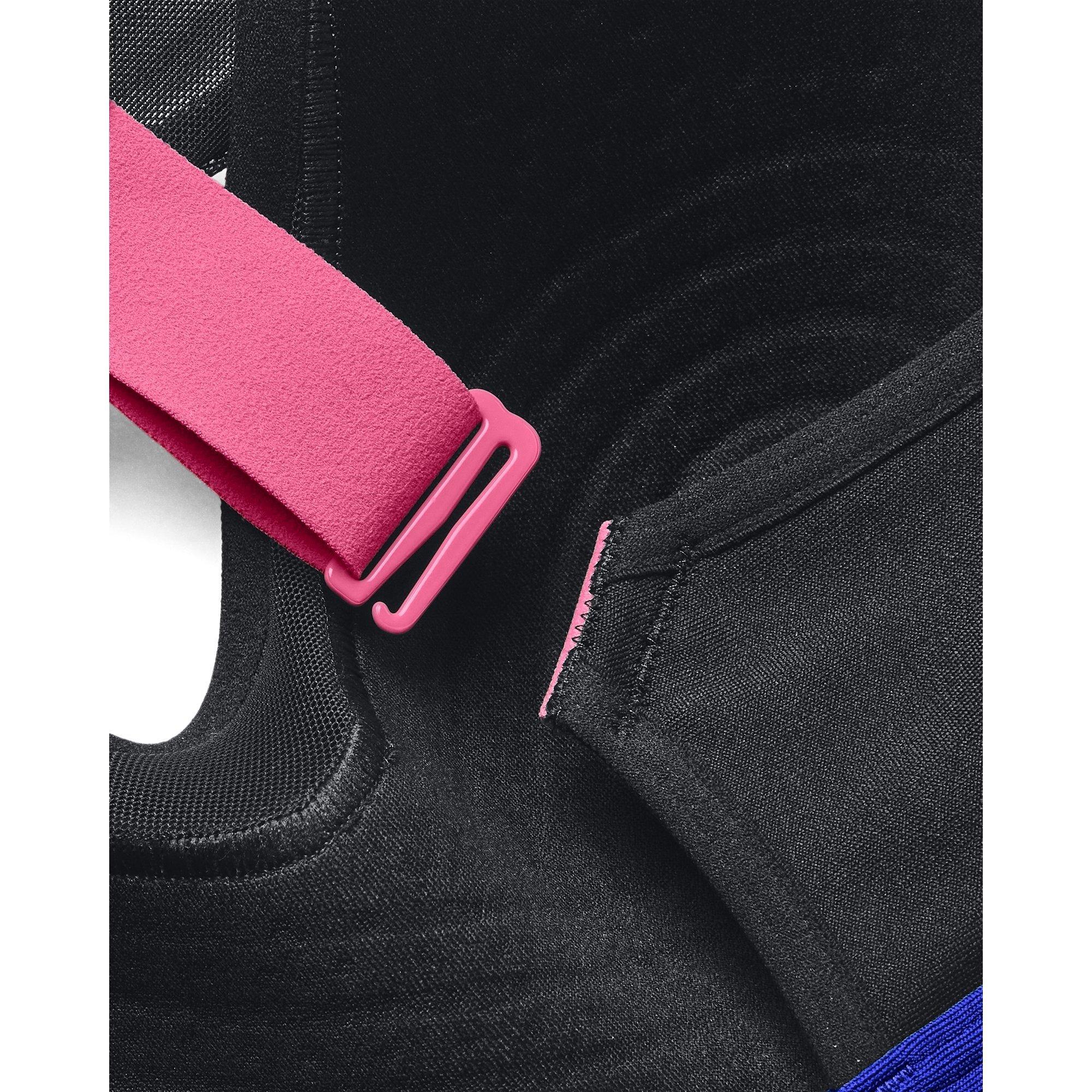 Black/Pink - Under Armour - Infinity Harness High Impact Sports Bra - 15