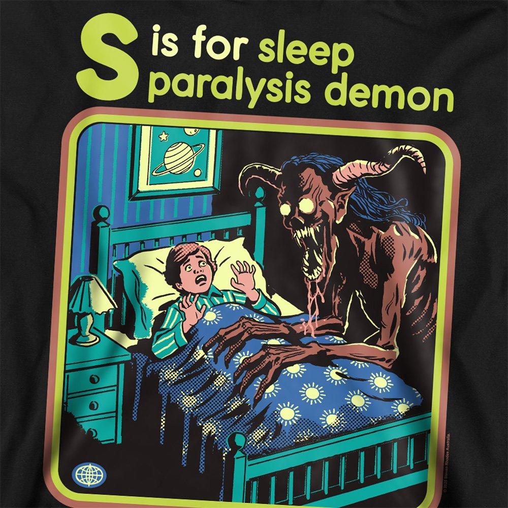 Black - Steven Rhodes - Steven Rhodes Sleep Paralysis Demon Sweatshirt Bl - 2