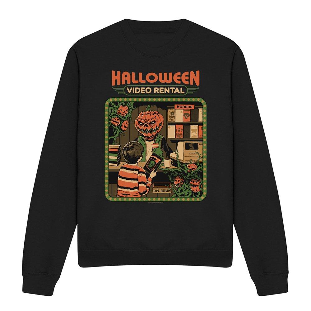 Black - Steven Rhodes - Steven Rhodes Video Rentals Sweatshirt Black - 4