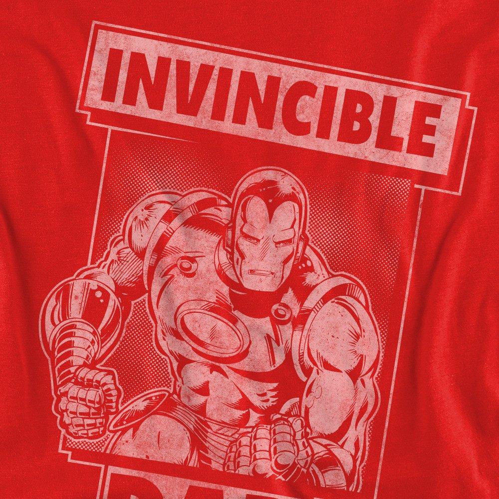 Red - Iron Man - Iron Man Fathers Day Invincible Dad Sweatshirt Re - 2