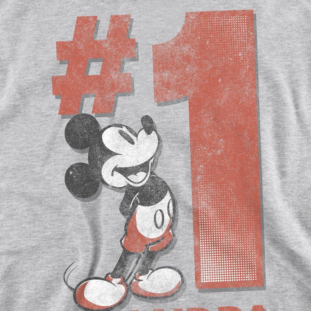 Light Grey - Mickey Mouse - Mickey Mouse Number 1 Grandpa Sweatshirt Light Gre - 2