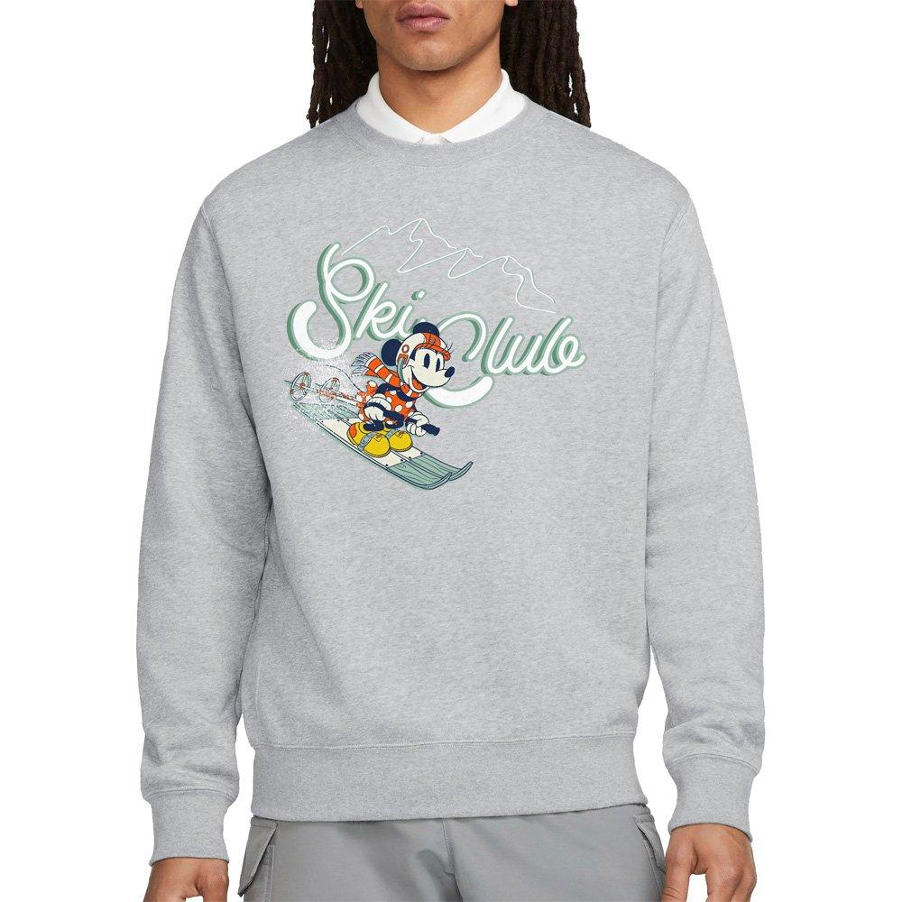 Light Grey - Minnie Mouse - Minnie Mouse Ski Club Sweatshirt Light Grey - 1