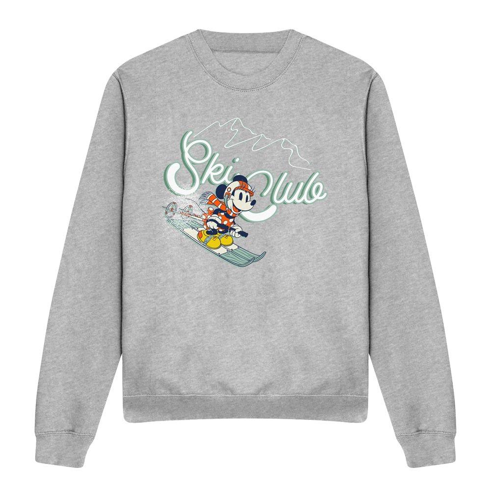 Light Grey - Minnie Mouse - Minnie Mouse Ski Club Sweatshirt Light Grey - 4