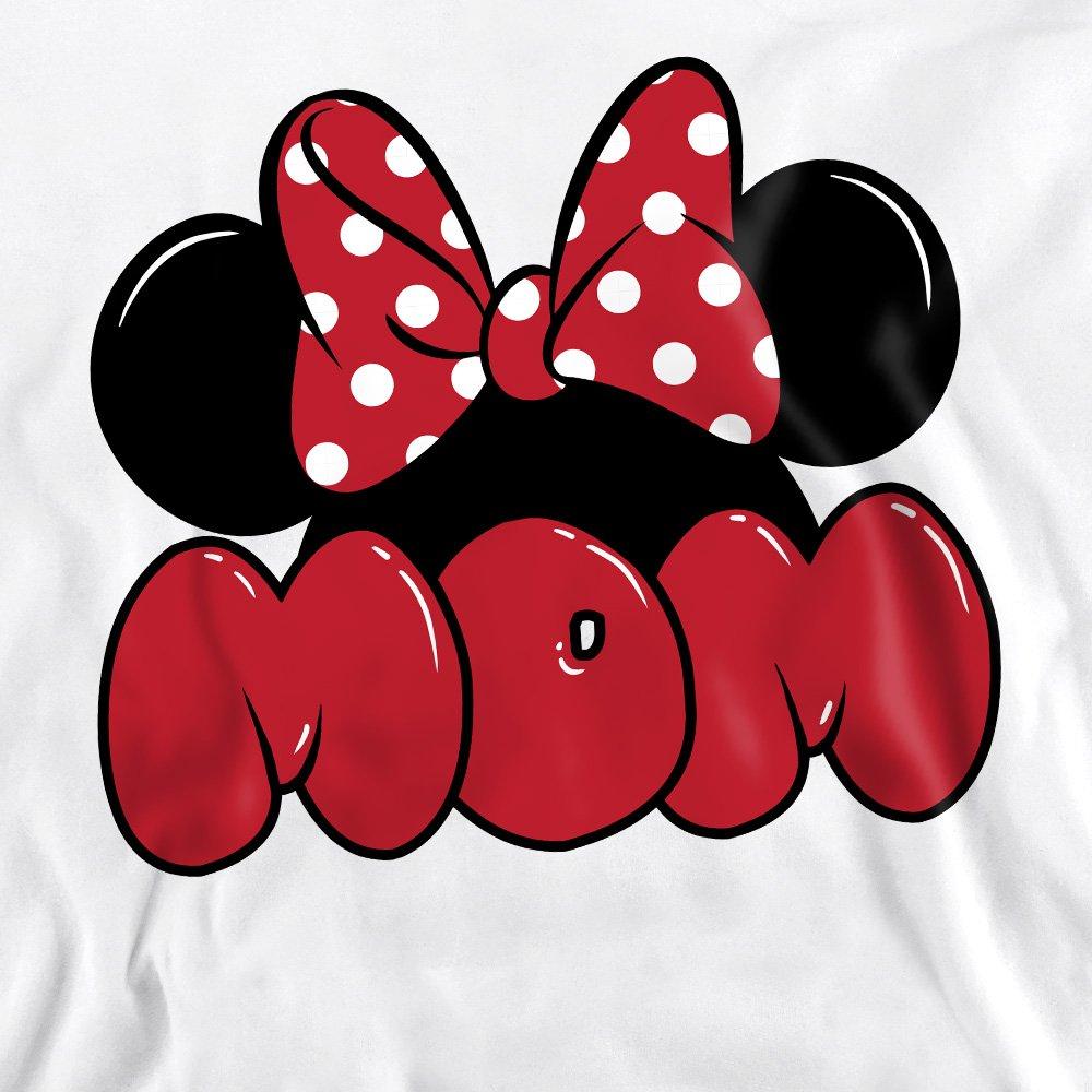 White - Minnie Mouse - Minnie Mouse Mothers Day Ears for Mom Sweatshirt - 2