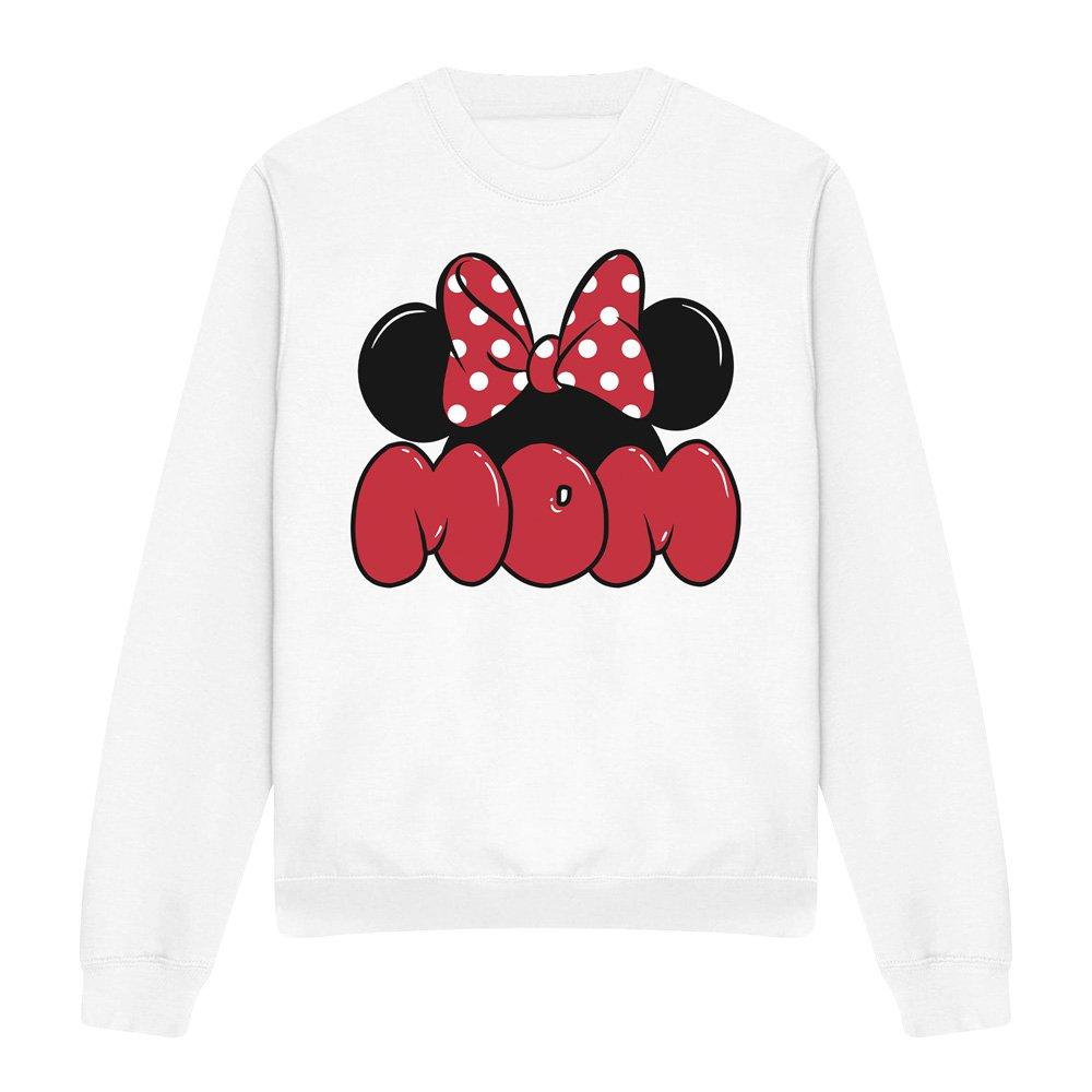 White - Minnie Mouse - Minnie Mouse Mothers Day Ears for Mom Sweatshirt - 4