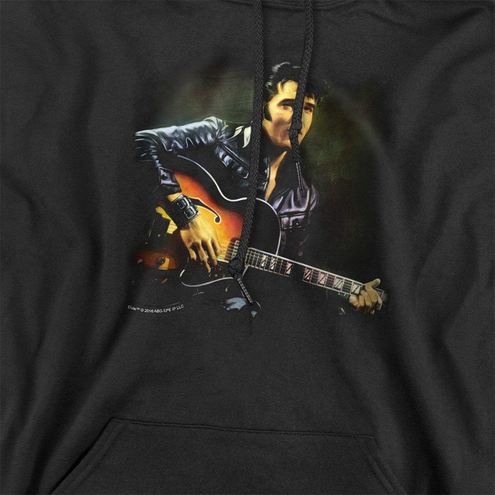Black - Elvis Presley - 1968 Hoodie Black - 2