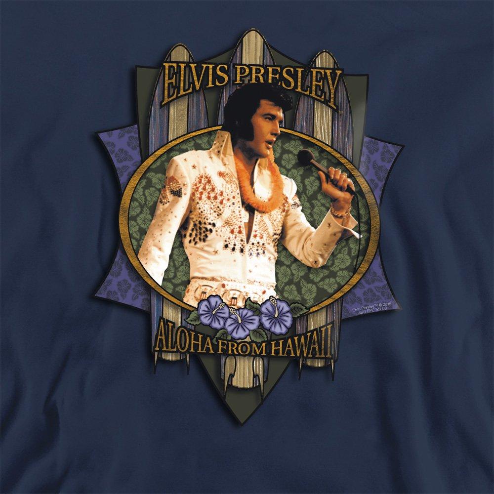 Navy - Elvis Presley - Elvis Presley Aloha From Hawaii Sweatshirt Navy - 2