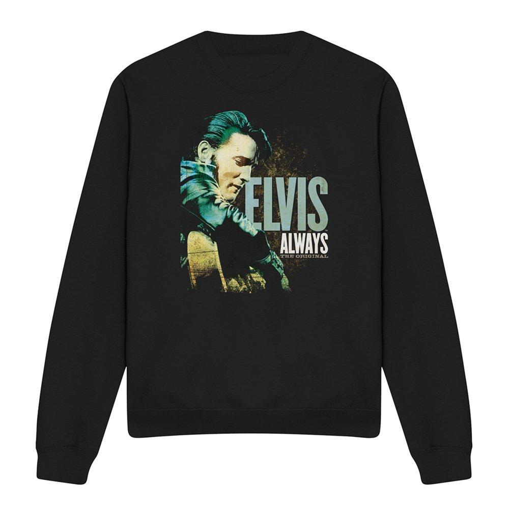 Black - Elvis Presley - Elvis Presley Always The Original Sweatshirt Blac - 4