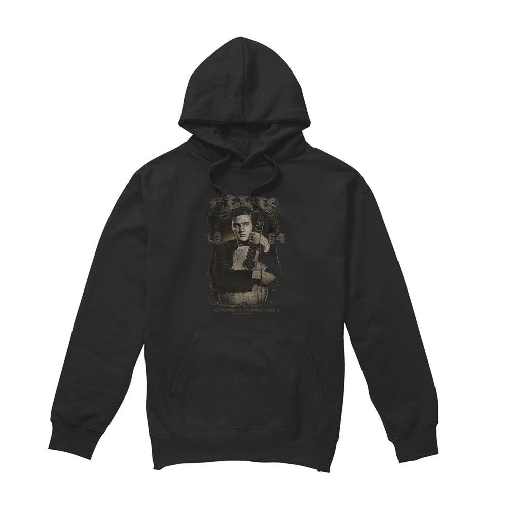 Black - Elvis Presley - Elvis Presley 1954 Hoodie Black - 4