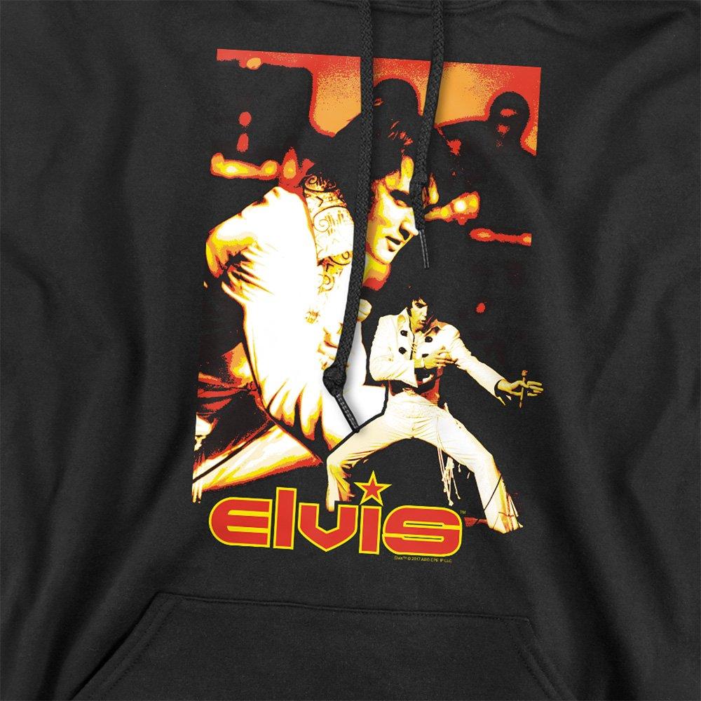 Black - Elvis Presley - Showman Hoodie Black - 2