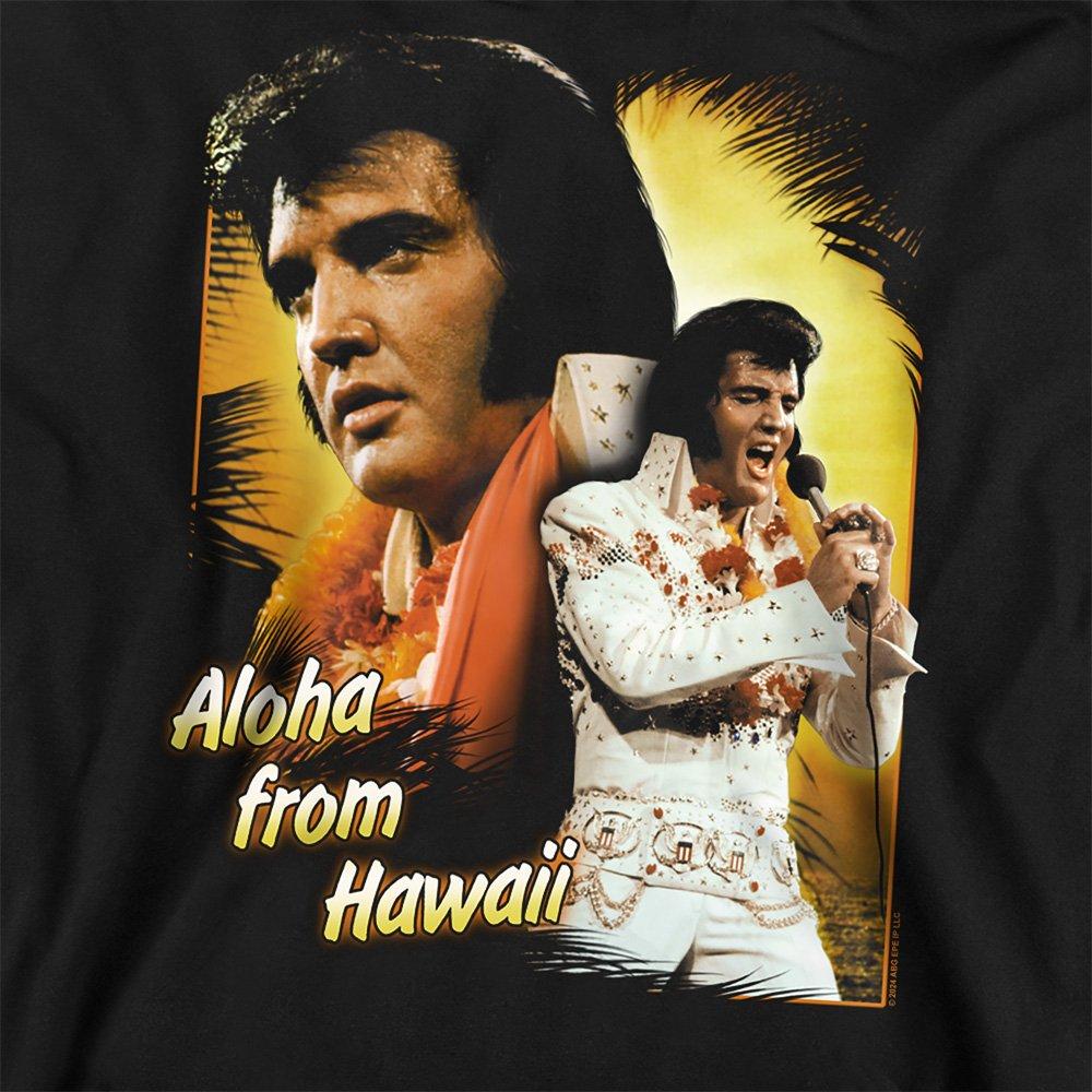Black - Elvis Presley - Elvis Presley Aloha Sweatshirt Black - 2