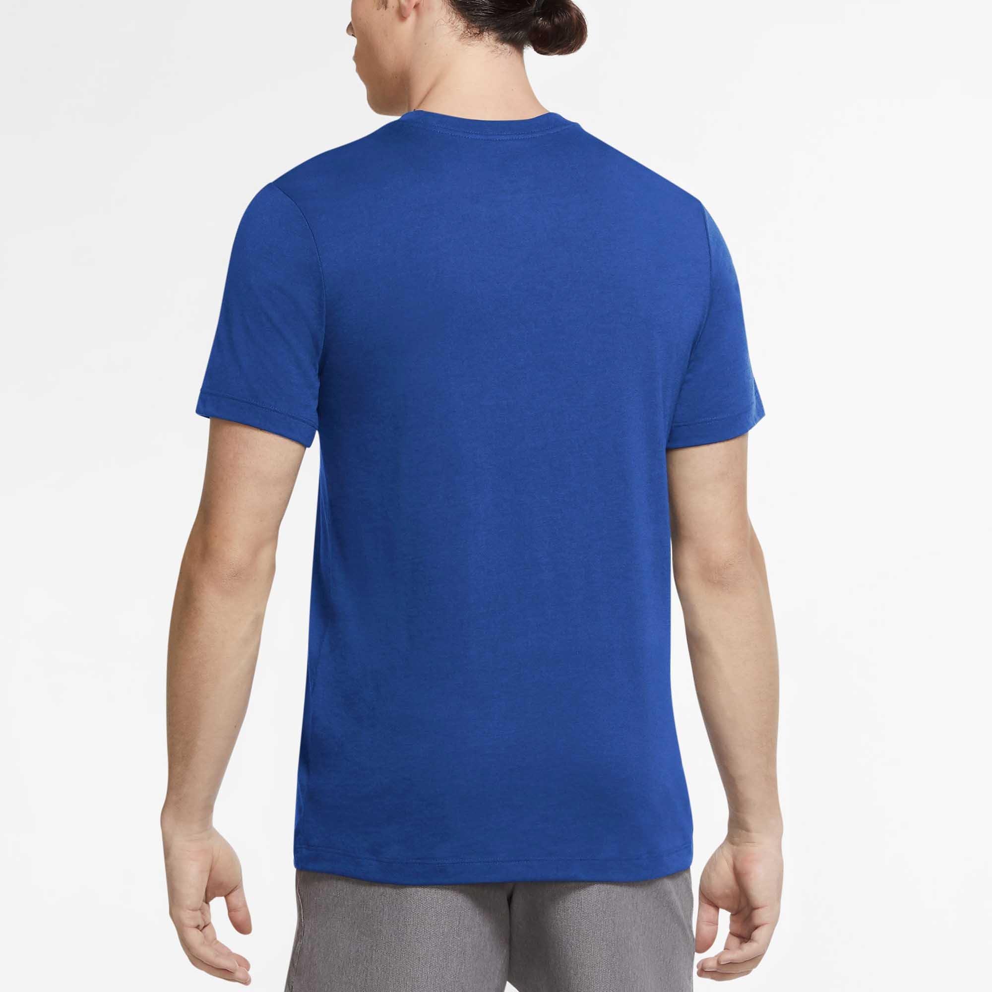 Nike Dri FIT Swoosh Mens Performance T Shirt Short Sleeve