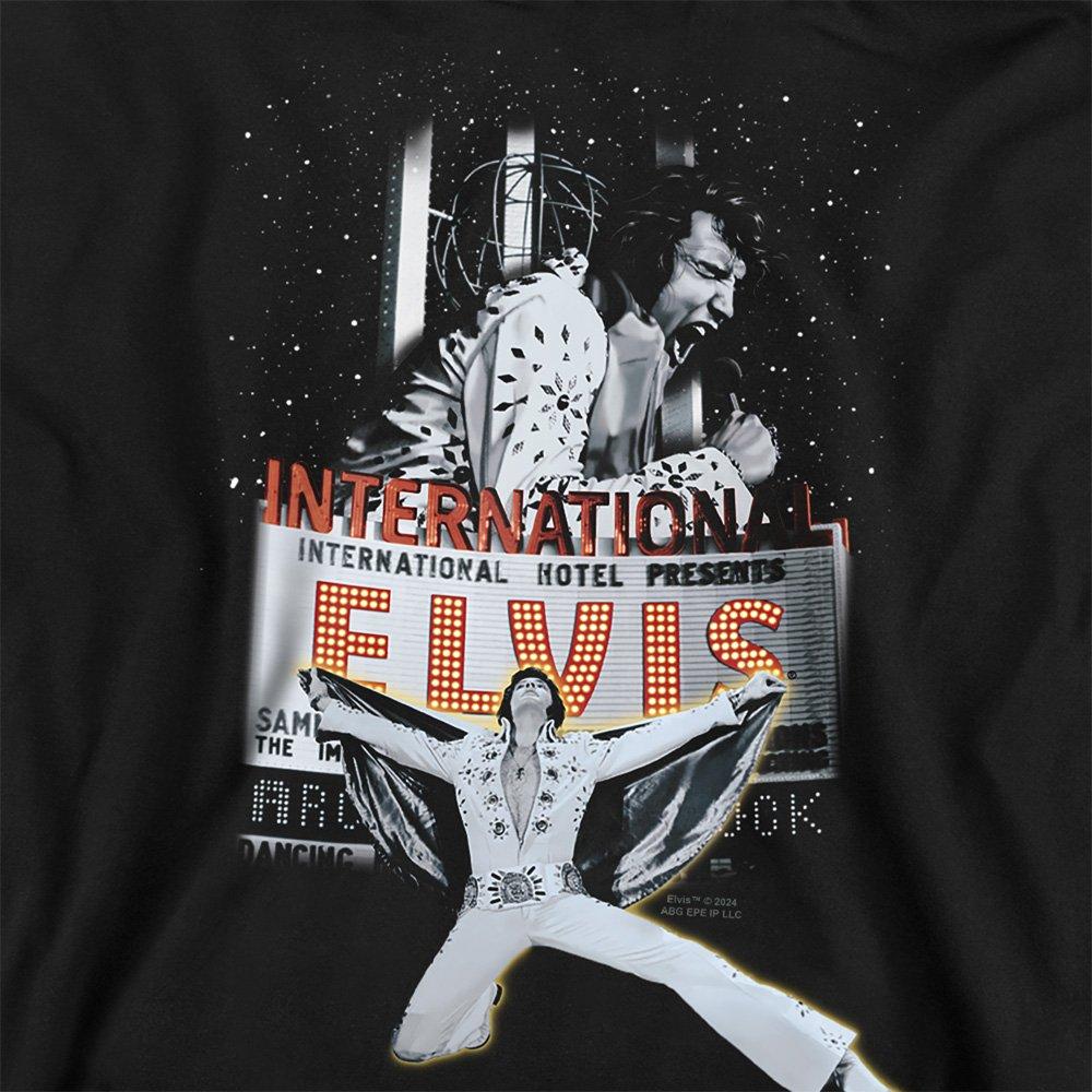 Black - Elvis Presley - Elvis Presley Las Vegas Sweatshirt Black - 2