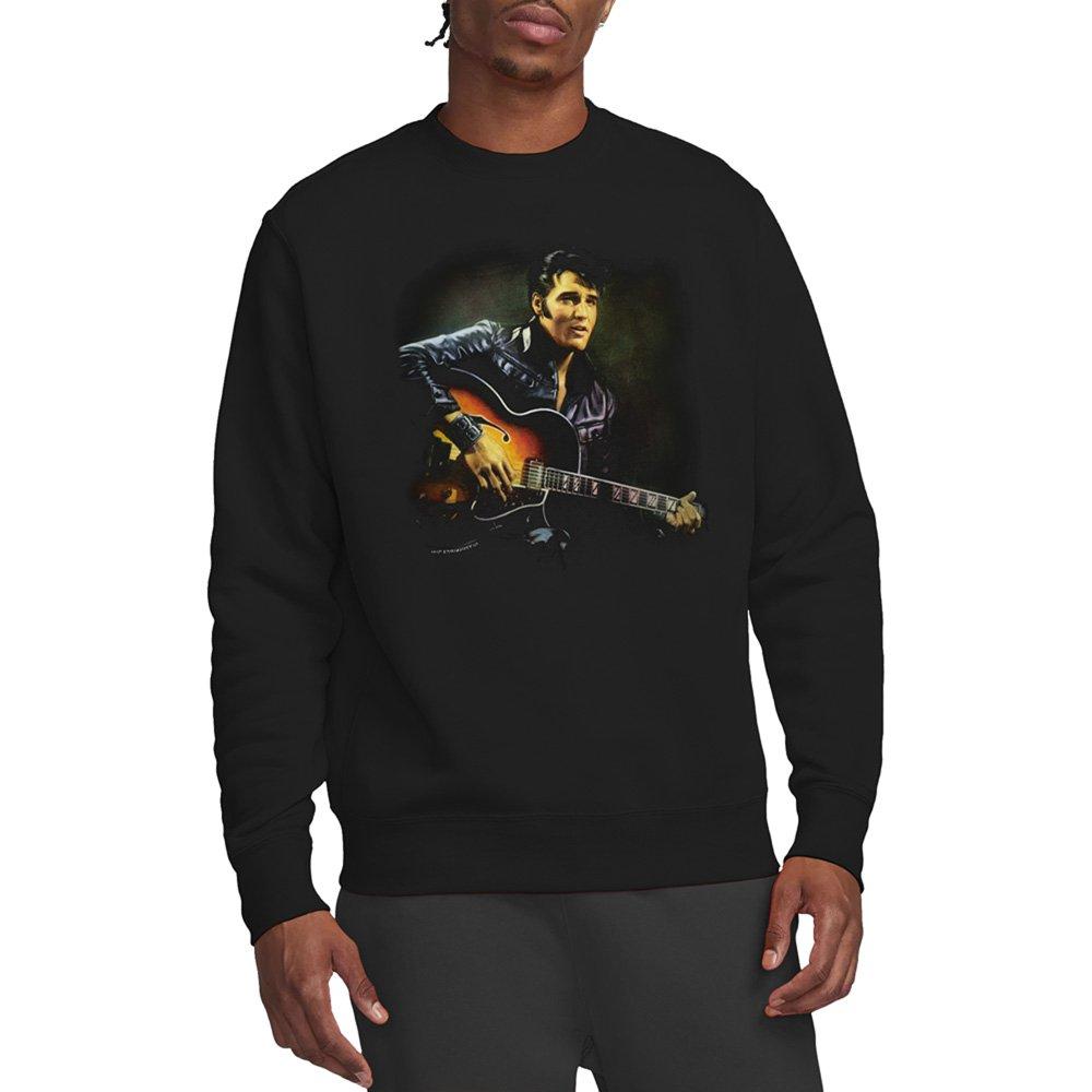 Black - Elvis Presley - 1968 Sweatshirt Black - 1