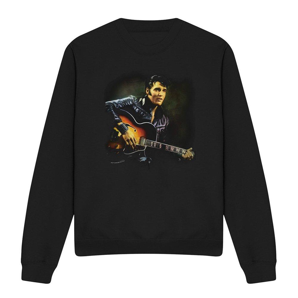 Black - Elvis Presley - 1968 Sweatshirt Black - 4