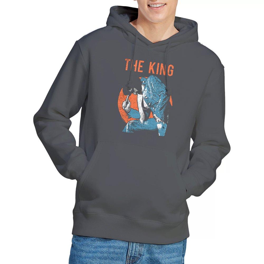 Charcoal - Elvis Presley - Elvis Presleymic In Hand Hoodie Charcoal - 1