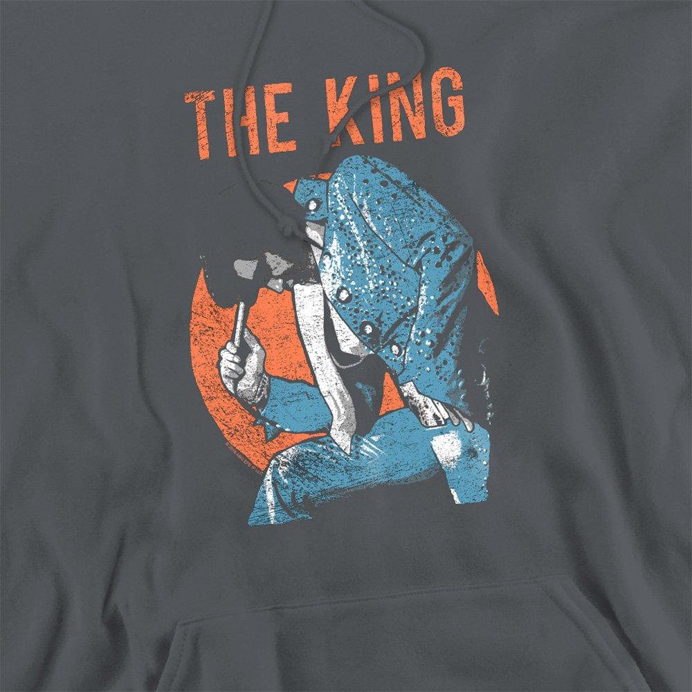 Charcoal - Elvis Presley - Elvis Presleymic In Hand Hoodie Charcoal - 2