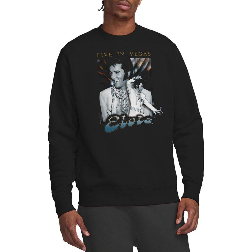 Black - Elvis Presley - Live In Vegas Sweatshirt Black - 1