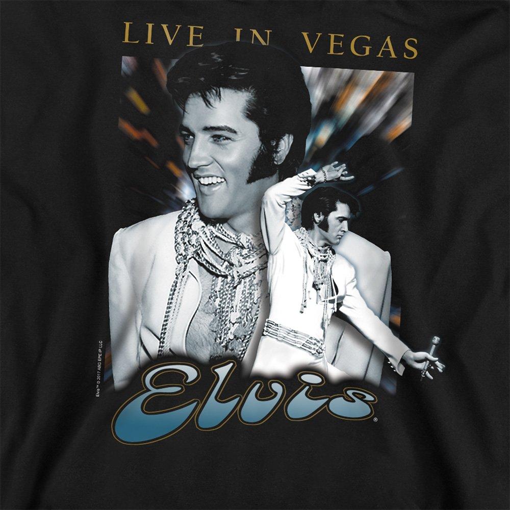 Black - Elvis Presley - Live In Vegas Sweatshirt Black - 2