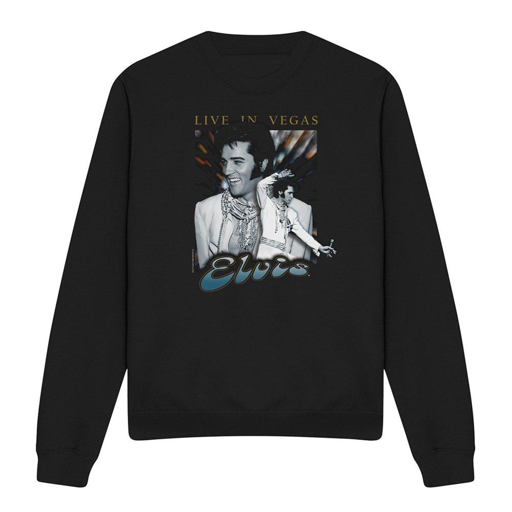 Black - Elvis Presley - Live In Vegas Sweatshirt Black - 4
