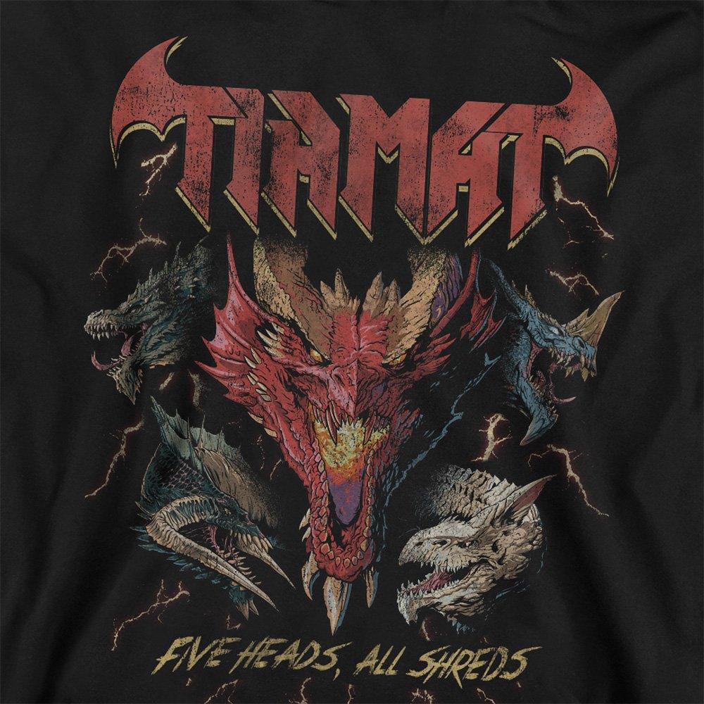 Black - Hasbro - Dungeons Dragons Tiamat 5 Heads Dragon Sweatshirt - 2
