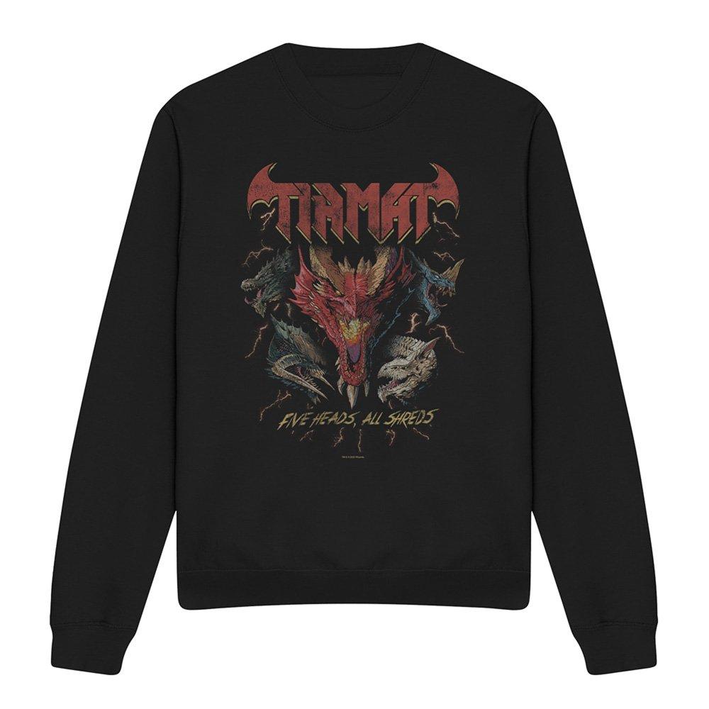 Black - Hasbro - Dungeons Dragons Tiamat 5 Heads Dragon Sweatshirt - 4