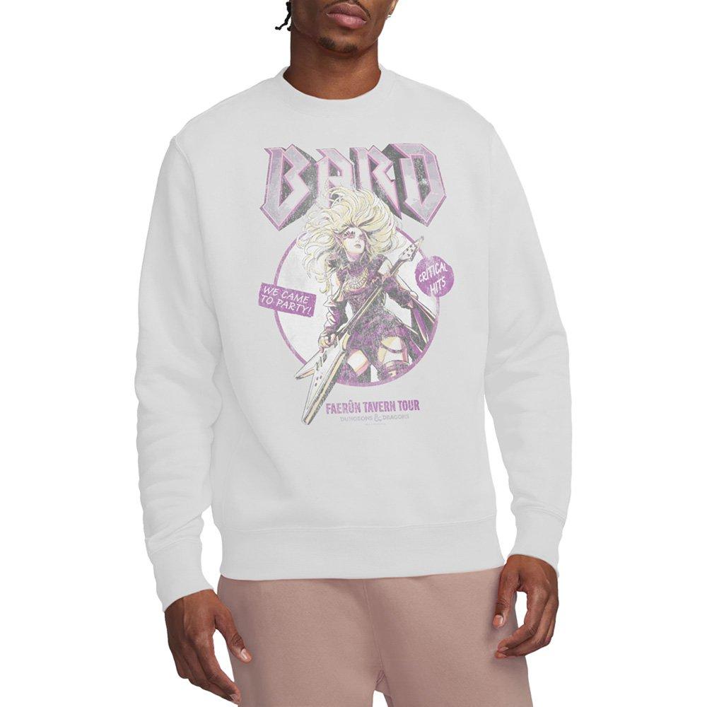 White - Hasbro - Dungeons Dragons Bard Glam Rock Tour Sweatshirt W - 1