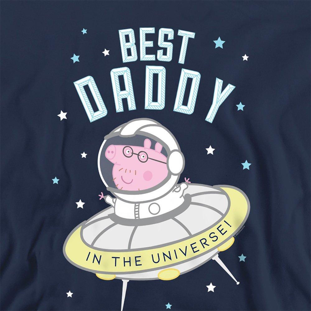 Navy - Hasbro - Peppa Pig Best Daddy Pig In The Universe Sweatshir - 2