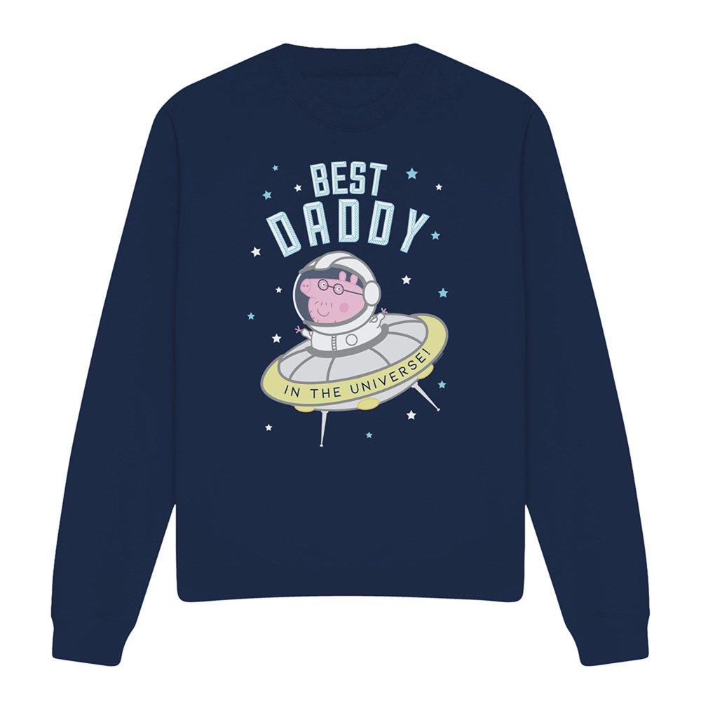 Navy - Hasbro - Peppa Pig Best Daddy Pig In The Universe Sweatshir - 4