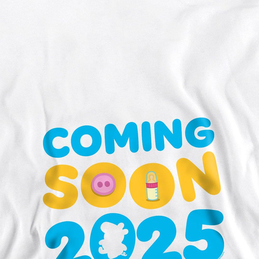 White - Hasbro - Peppa Pig Coming Soon 2025 Bump Womens Sweatshirt - 2
