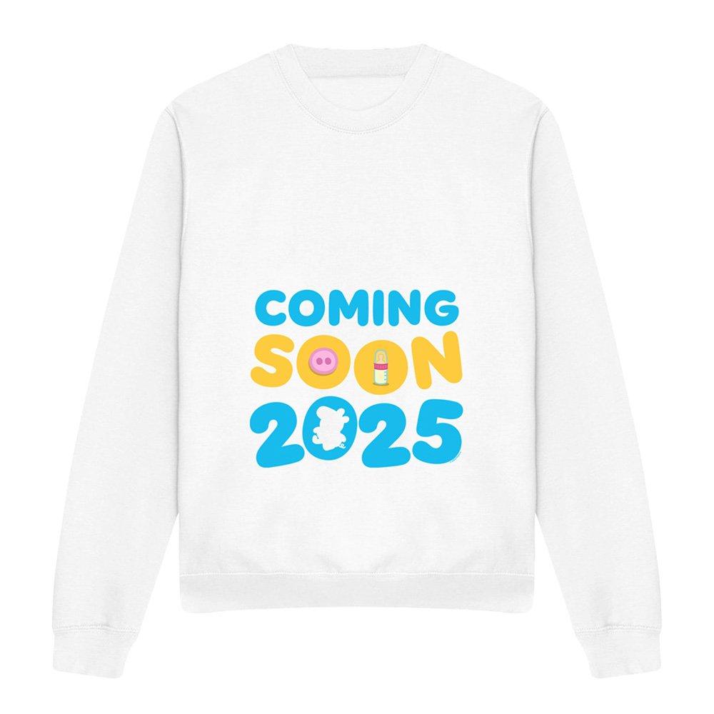 White - Hasbro - Peppa Pig Coming Soon 2025 Bump Womens Sweatshirt - 4
