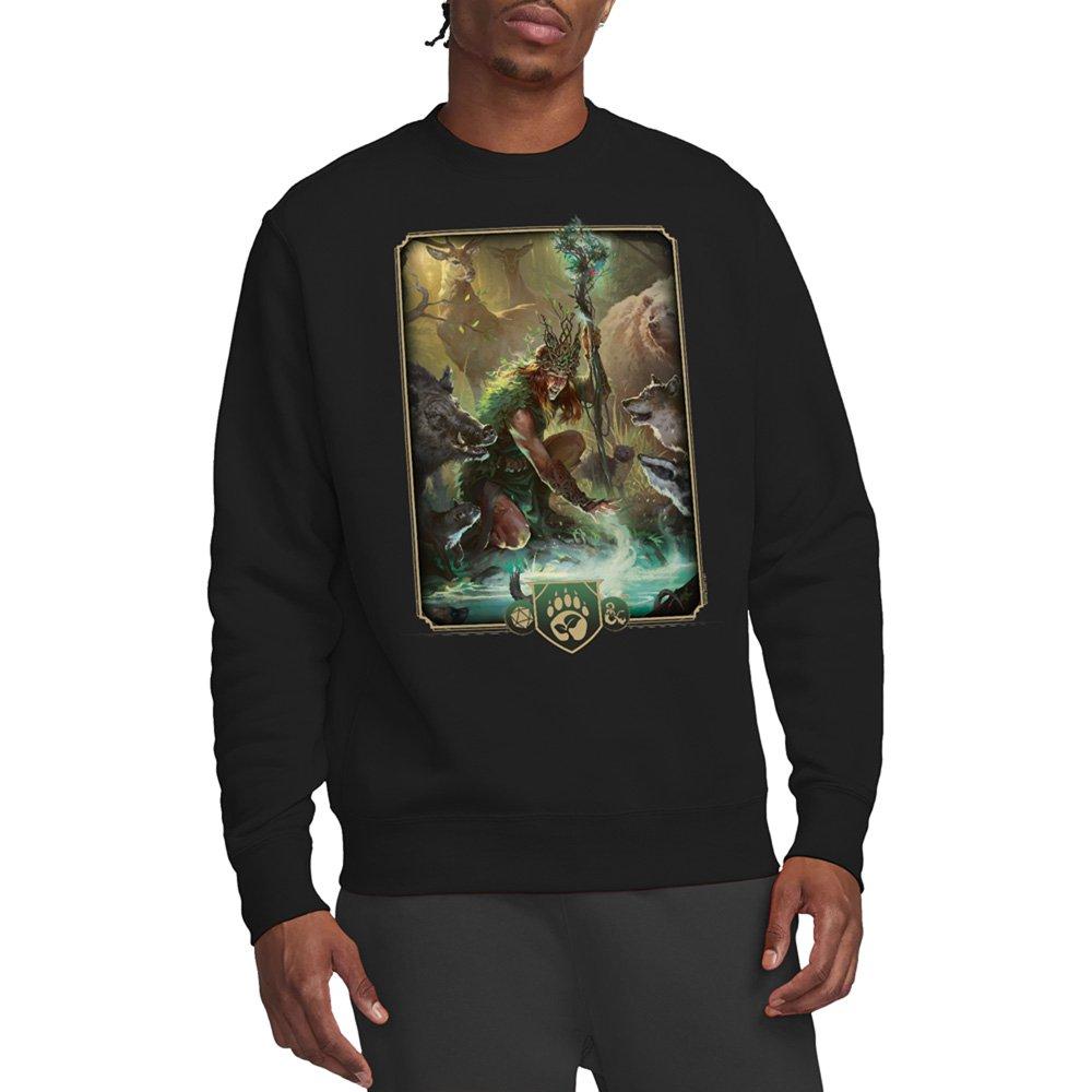 Black - Hasbro - Dungeons & Dragons - 2024 Druid Key Art Sweatshirt - 1