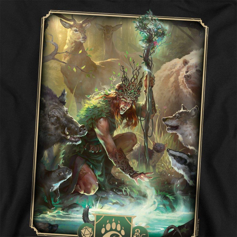 Black - Hasbro - Dungeons & Dragons - 2024 Druid Key Art Sweatshirt - 2