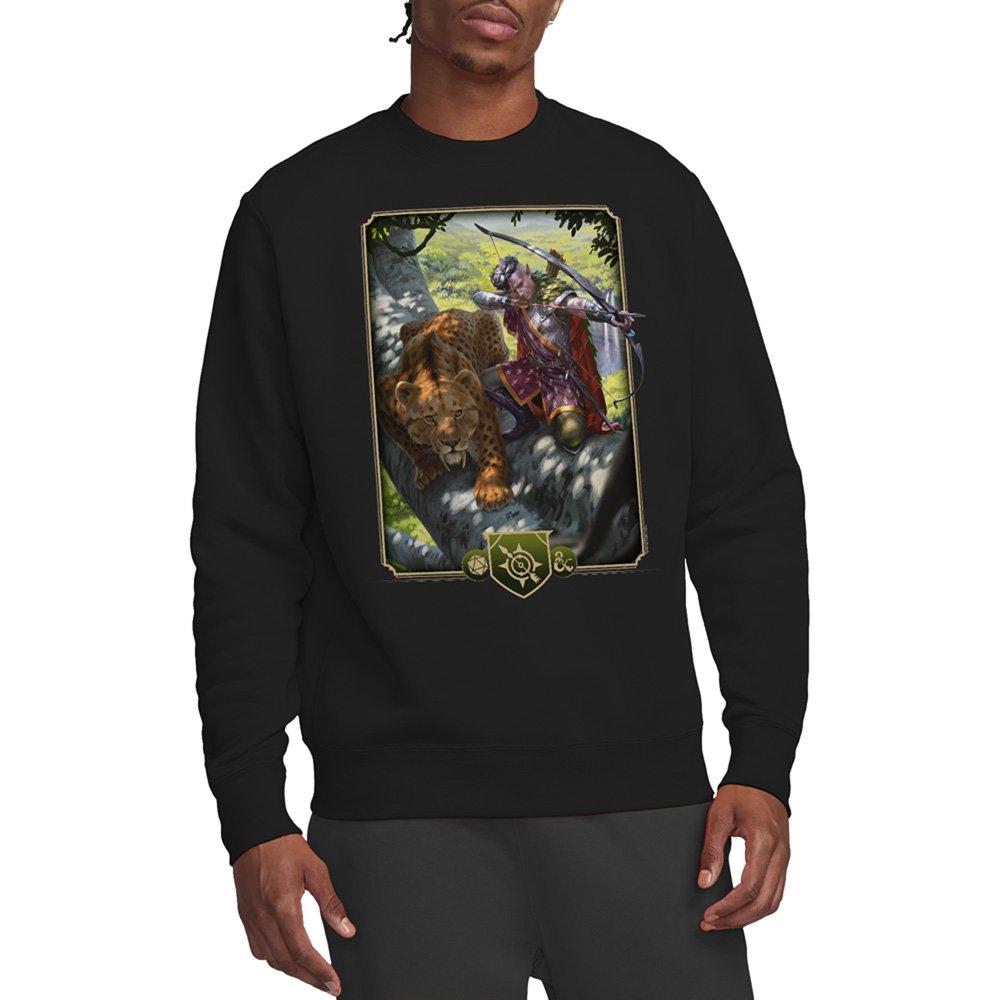 Black - Hasbro - Dungeons & Dragons - 2024 Ranger Key Art Sweatshir - 1