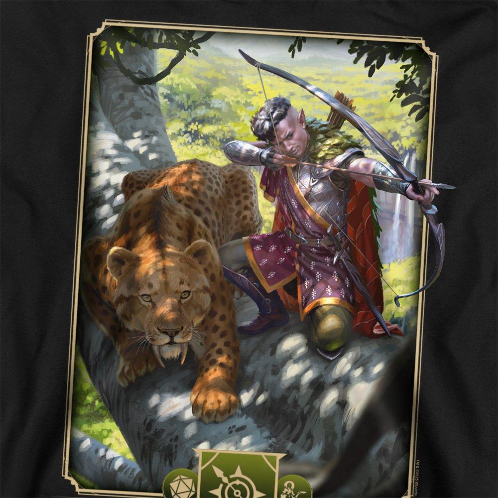 Black - Hasbro - Dungeons & Dragons - 2024 Ranger Key Art Sweatshir - 2