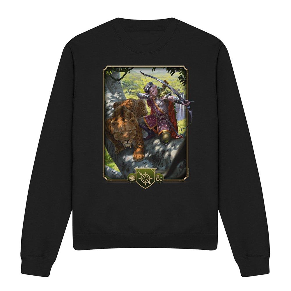Black - Hasbro - Dungeons & Dragons - 2024 Ranger Key Art Sweatshir - 4