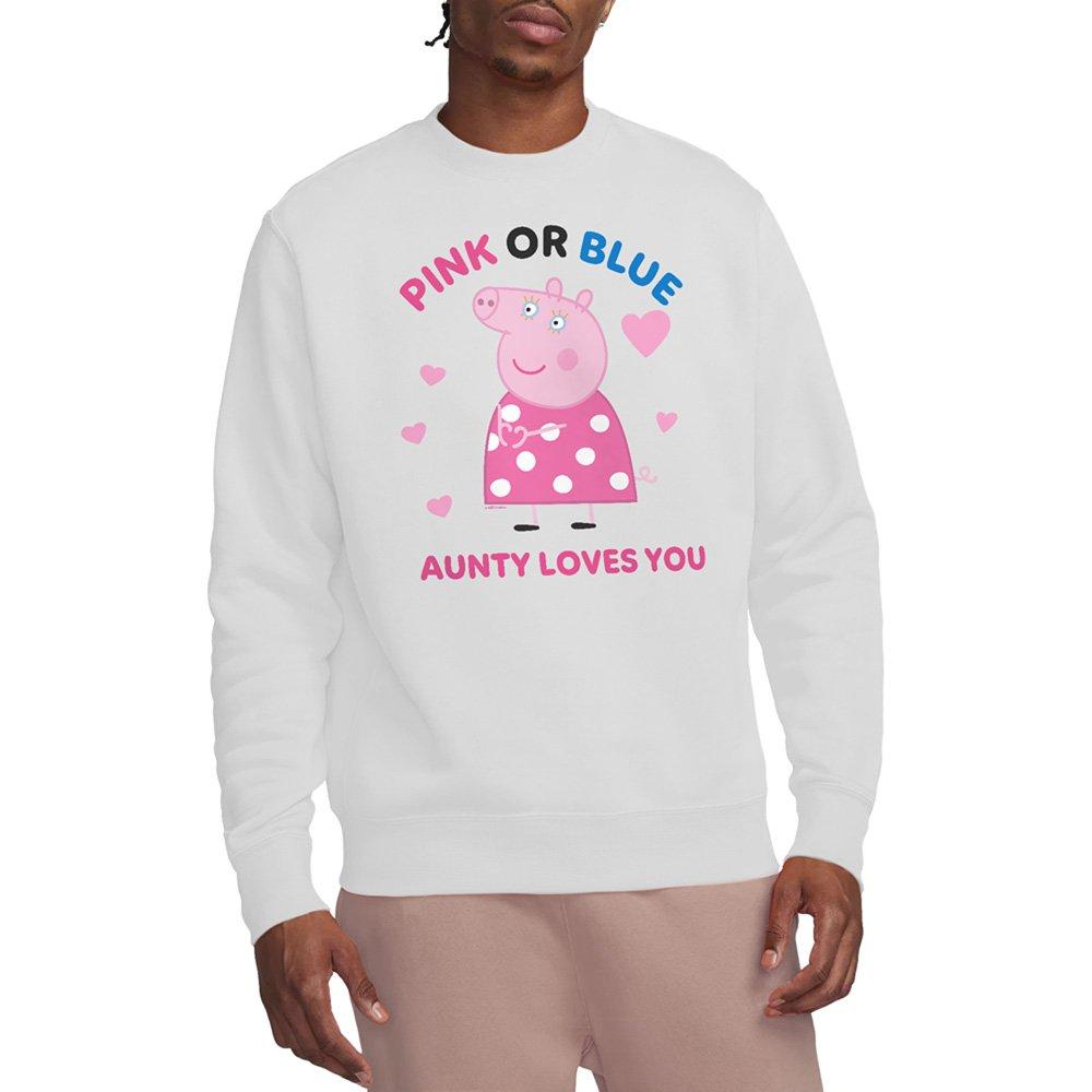 White - Hasbro - Peppa Pig Pink Or Blue Aunty Pig Loves You Womens - 1