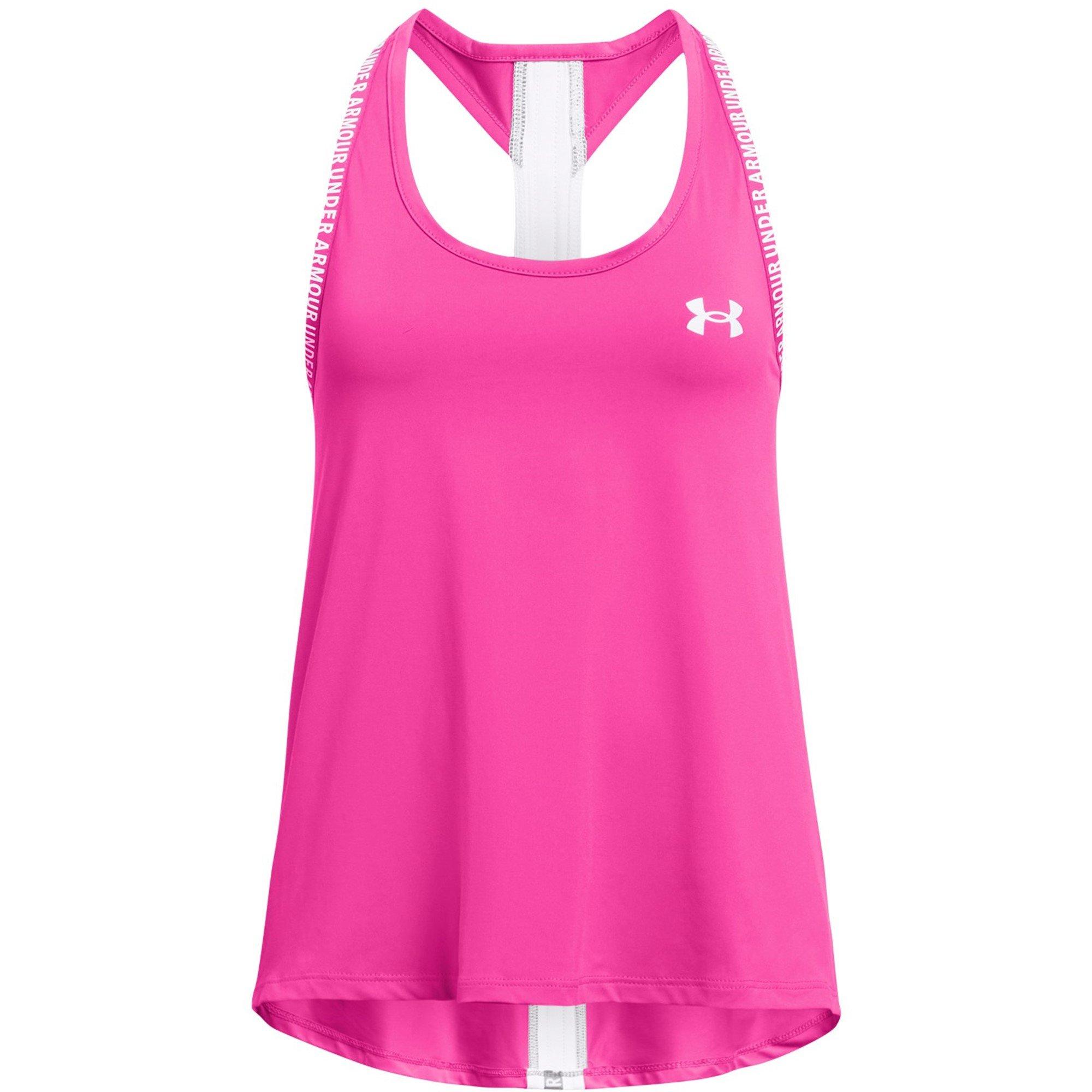 Under Armour Girls Knockout Tank Top Juniors - Pink - 7-8 (S)