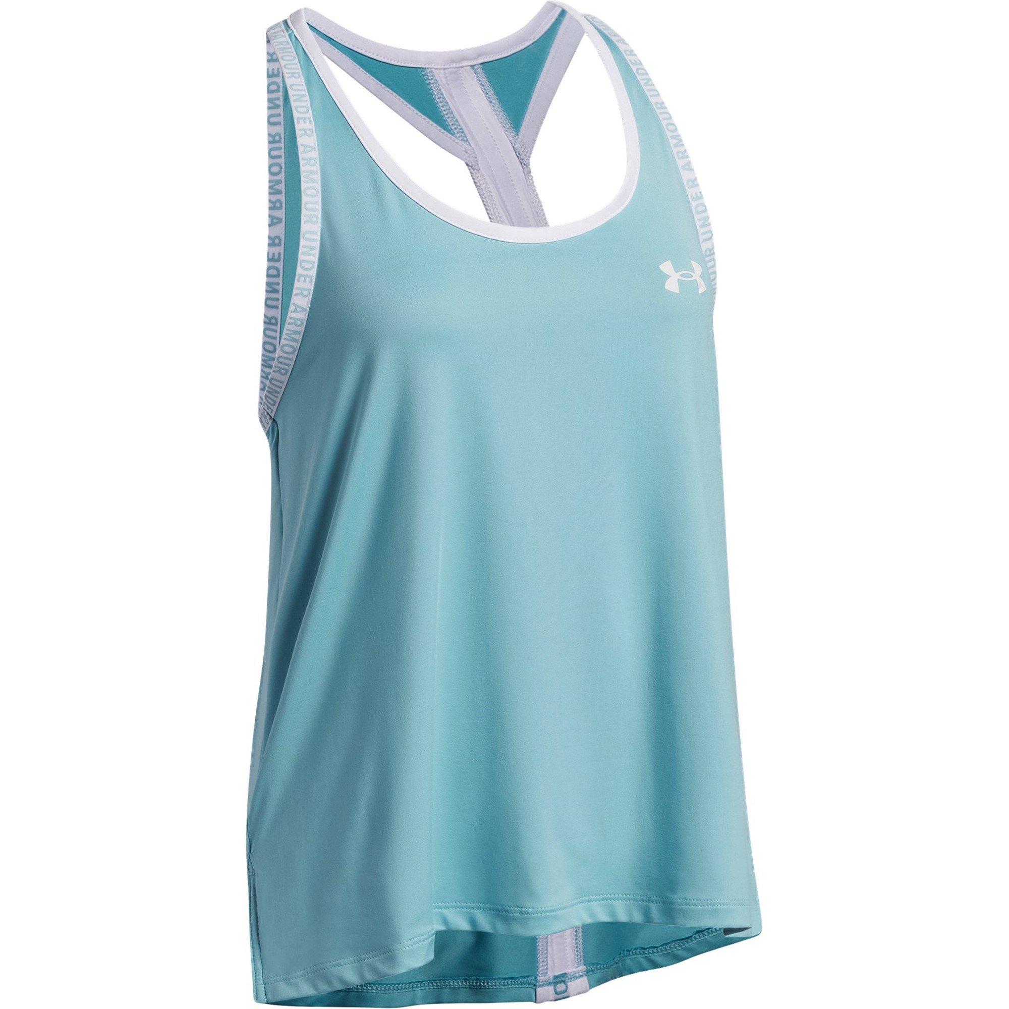 Blauer Dunst/Weiß - Under Armour - Knockout Tank Top Juniors - 3