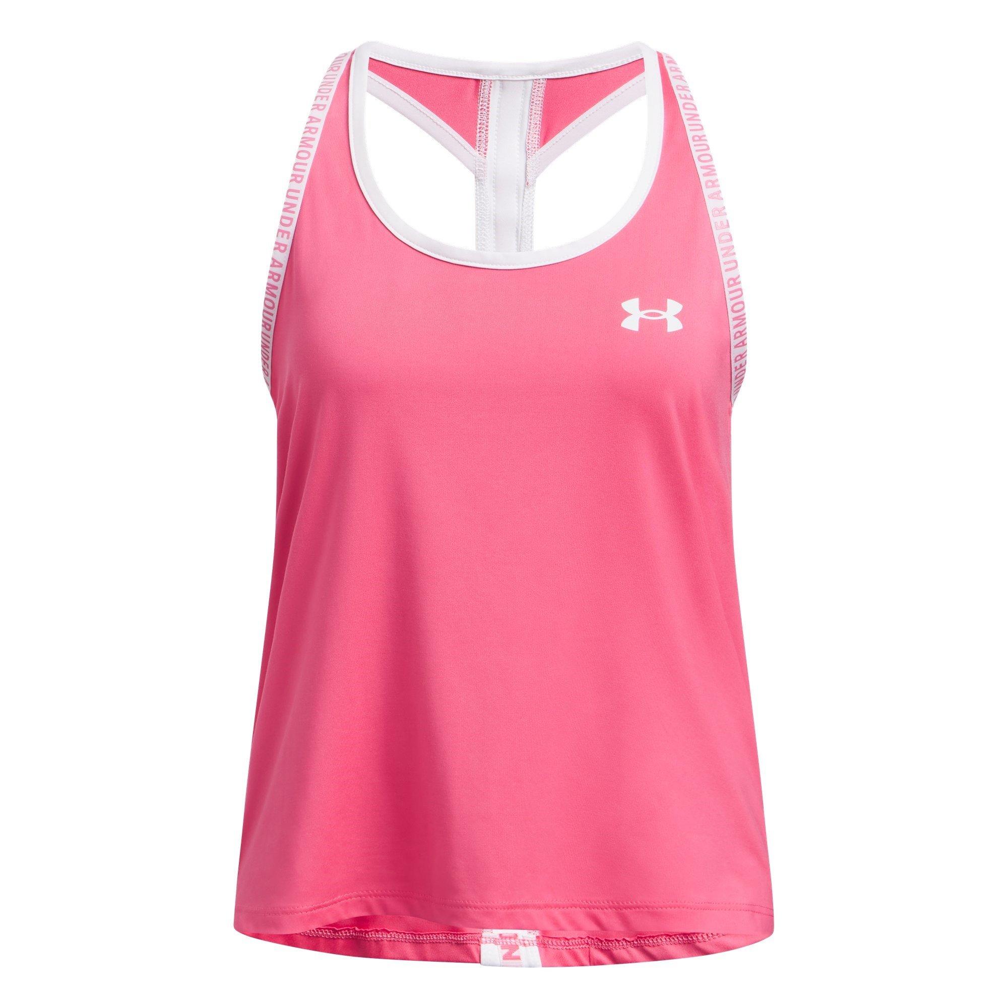 Super Pink - Under Armour - Knockout Tank Top Juniors - 1