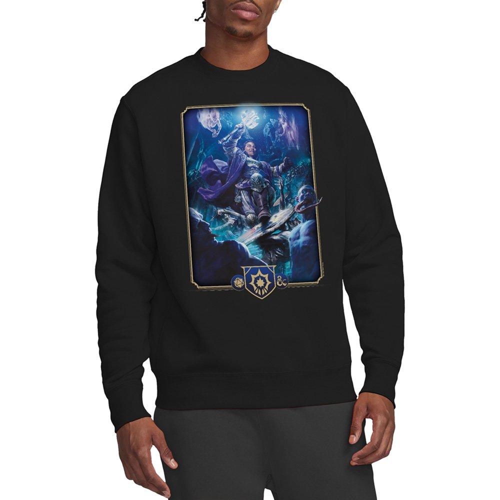 Black - Hasbro - Dungeons & Dragons - 2024 Cleric Key Art Sweatshir - 1