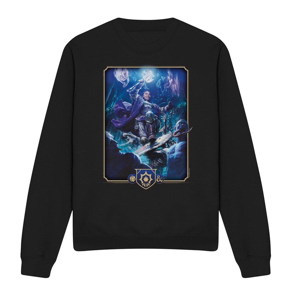 Black - Hasbro - Dungeons & Dragons - 2024 Cleric Key Art Sweatshir - 4