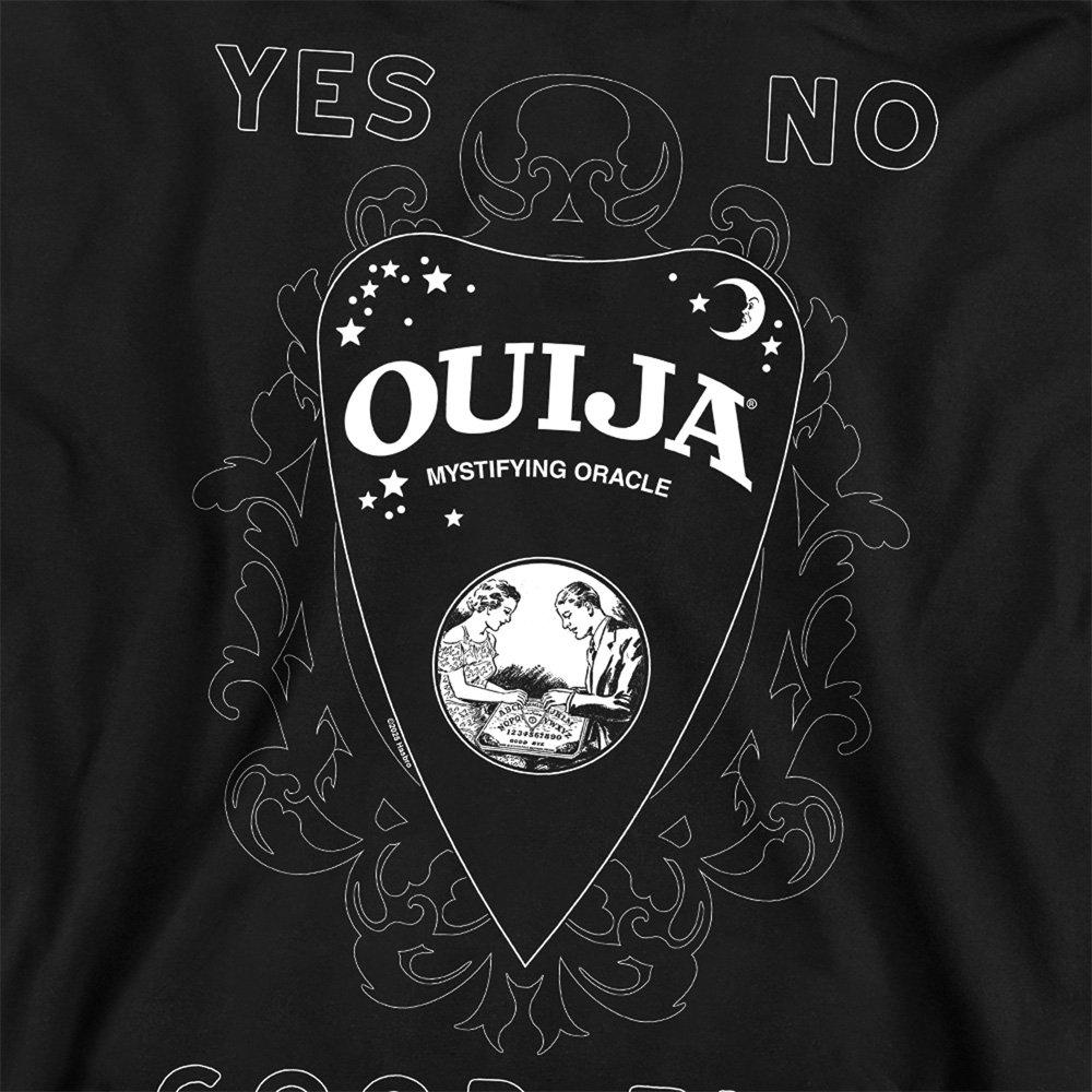 Black - Hasbro - Ouija Yes No Goodbye With Planchette Sweatshirt B - 2