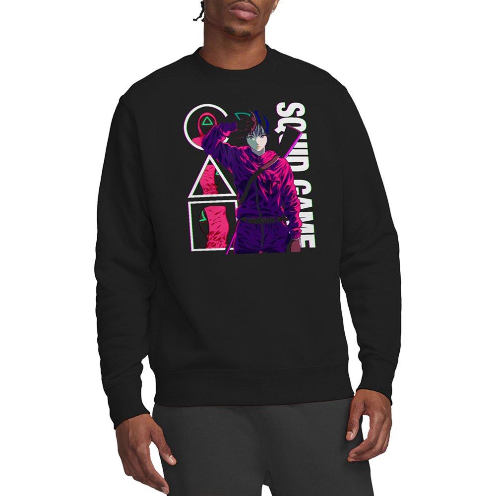 Black - Squid Game - Squid Game - Season Three Anime Guards Sweatshirt - 1