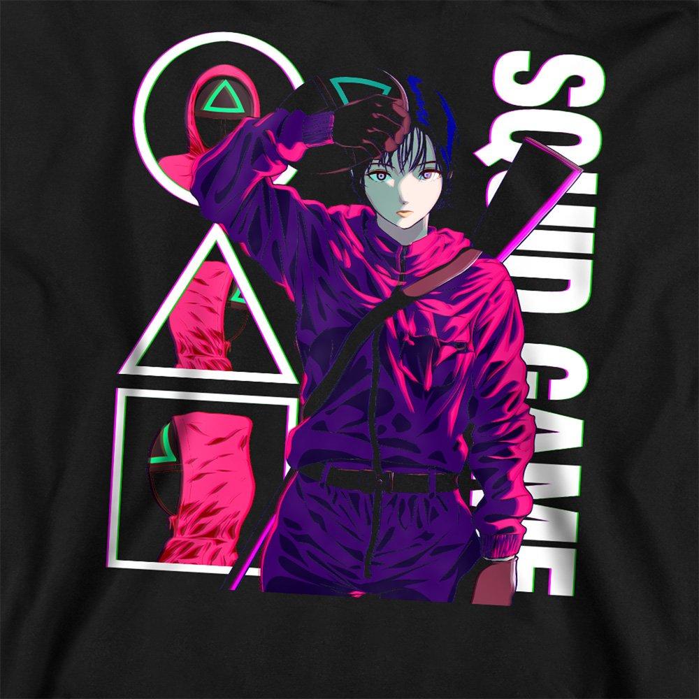 Black - Squid Game - Squid Game - Season Three Anime Guards Sweatshirt - 2